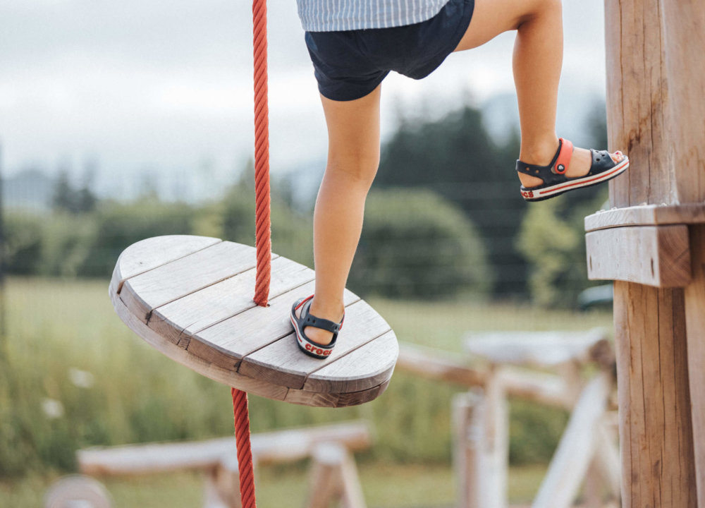 Spielplatz, Familienurlaub am Wieshof, Camping Wieshof St. Johann im Pongau